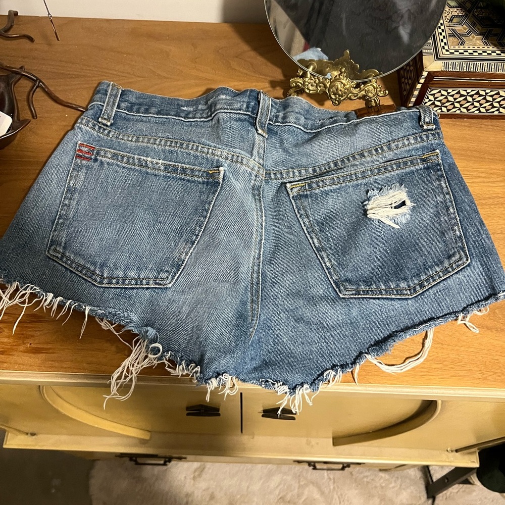 Levi's Distressed Denim Shorts